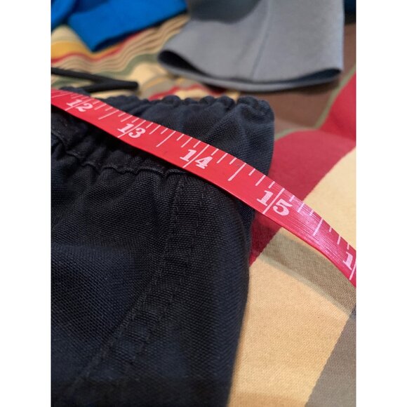 Nike Jordan Women's Pants Black Flight Cargo Cotton Pockets Size P/CH Sporty - Picture 2 of 14